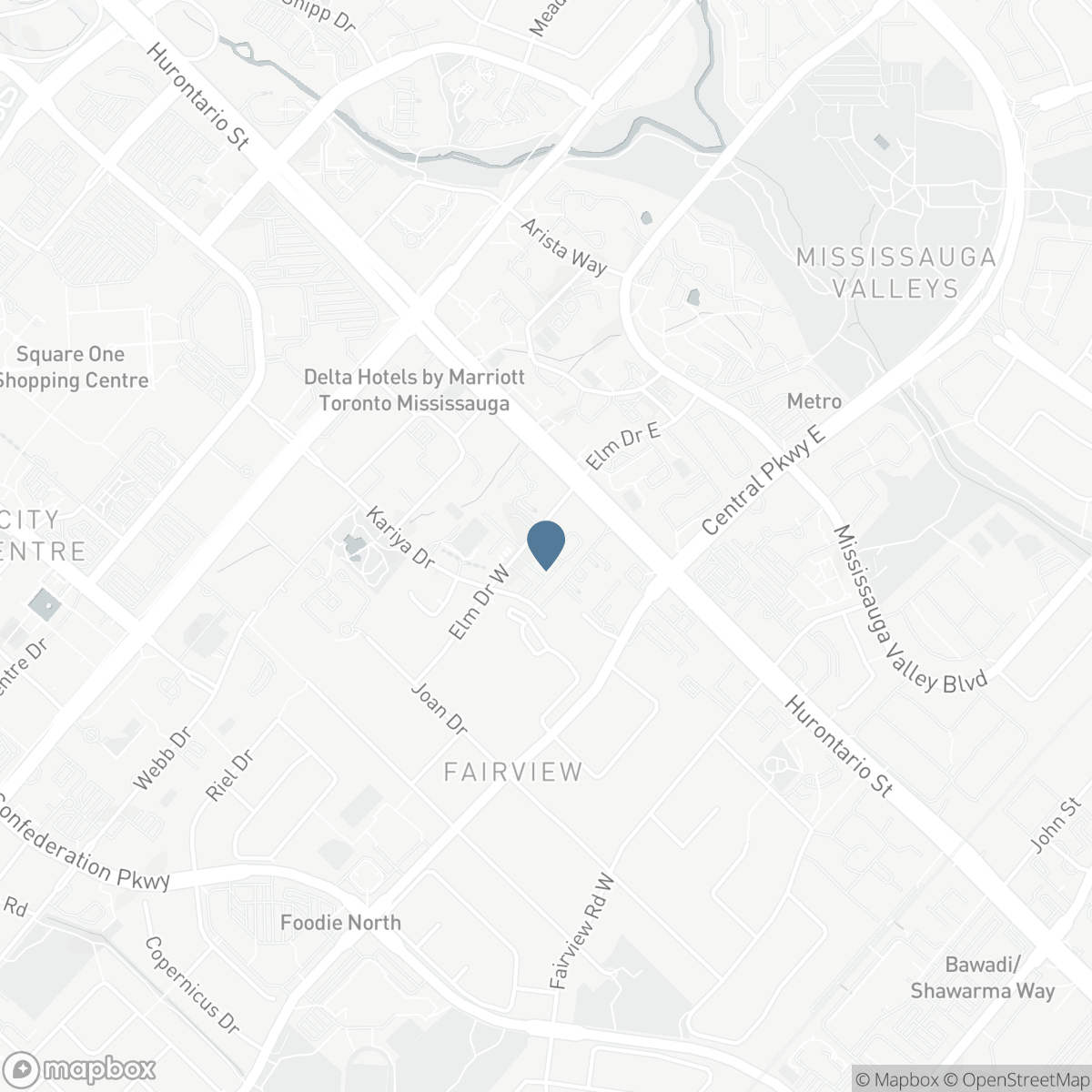 704 - 36 ELM DRIVE W, Mississauga, Ontario L5B 0N3